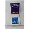 Image 1 : Tin Sign and Calculus Book