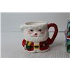 Image 2 : Santa Cookie Jar and Santa Mug