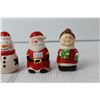 Image 2 : (4) Christmas Salt and Pepper Shakers