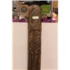 Image 3 : *Wooden African Mask - 58"