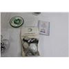 Image 3 : Saskatchewan Roughriders Lot - Bobblehead, Magnet, Stickers, Decal, Schedules, Button