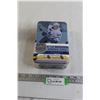 Image 1 : 2017-18 Upper Deck Hockey Series One Collector Tin Box of (12) Packs of Cards - Young Guns Rookie Ca
