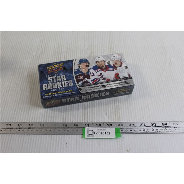 2020-21 Upper Deck NHL Star Rookies Box Set of (25) Star Rookie Cards - Sealed