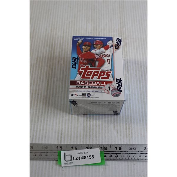 2022 Topps Baseball Series 1 Blaster Box of (7) Packs of Cards - Sealed
