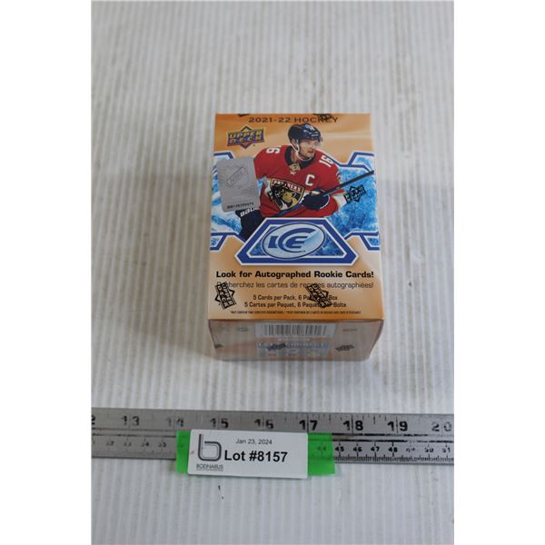 2021-22 Upper Deck Ice Hockey Box of (6) Packs of Cards - Sealed