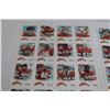 Image 3 : Calgary Stampeders 1981 Red Rooster 40-Card Set on (2) Sheets