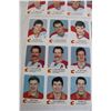 Image 2 : Calgary Flames 1987-88 Red Rooster 20-Card Set on (2) Sheets
