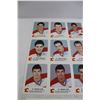 Image 5 : Calgary Flames 1987-88 Red Rooster 20-Card Set on (2) Sheets