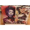Image 1 : Jimi Hendrix Cornerstones 1967-70 Poster - 25" x 35", Jimi Hendrix with Cigarette Poster - 24" x 34"