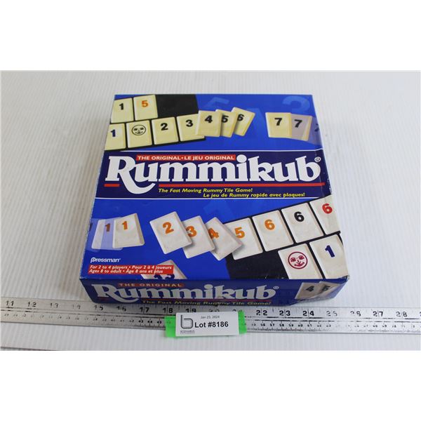 Rummikub - Rummy Game Set - Consignor Says Complete