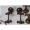 Image 2 : Vintage Bathroom Towel Bar Set (missing Pieces)