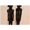 Image 3 : *(2) 36" Carved Wooden Statues