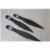 Image 2 : Set of 3 Titan Target Throwing Knives in Case