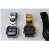 Image 2 : (2) Dual Time Watches (one is running) - Dsimple Watch (running)