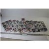 Image 1 : (8) Pages of Assorted Hockey Cards - Single Jose Theodore Rookie Upper Deck Card