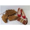 Image 8 : Ladies Boots (size 8) - Ladies Shoes (size 7.5) - Wallet