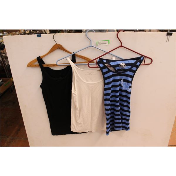 (3) Women's Tank Tops - Sizes Small to Large