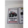 Image 3 : (2) Tractor Parking Signs