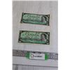 Image 1 : (2) Canadian 1967 $1 Bills