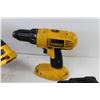 Image 2 : DeWalt Cordless Skillsaw & Drill w/2 Batteries (consigner says working - needs charging)