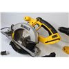 Image 3 : DeWalt Cordless Skillsaw & Drill w/2 Batteries (consigner says working - needs charging)