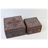 Image 2 : (2) Matching Decorative Lidded Boxes