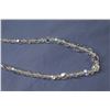 Image 2 : Vintage Crystal Necklace (16" long)