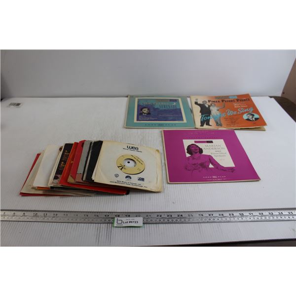 (10+) Assorted Vinyl Records - Marian Anderson, Jan Peerce