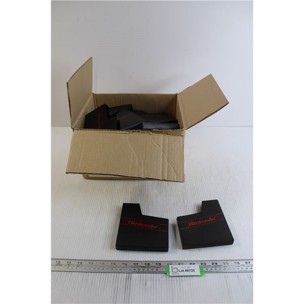 Box of NES Game Cartridge Sleeves
