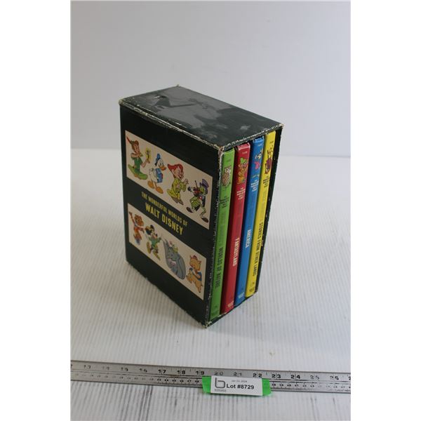 (4) The Wonderful Worlds of Walt Disney Books