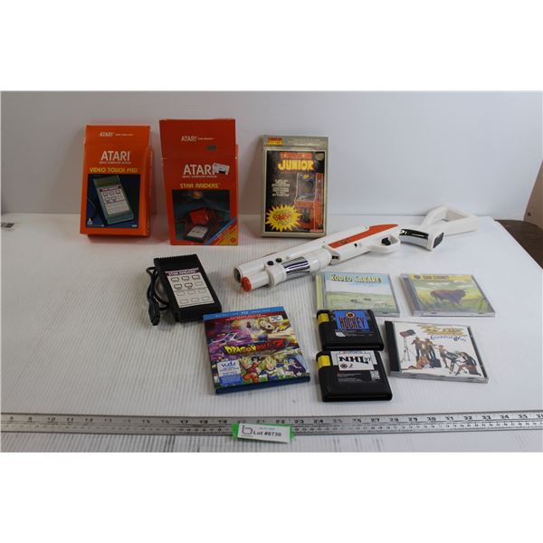 Dragon Ball Z: Battle of the Gods Blu-ray DVD Disc, (3) CDs, Atari Video Touch Pad, Misc.