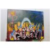 Image 3 : (3) Printed Canvases, Graffiti Women Book