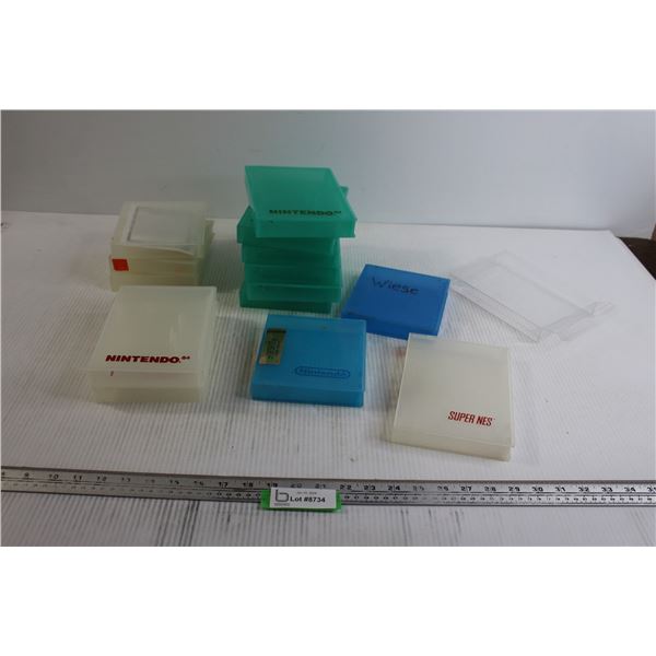 (10+) Assorted Nintendo Game Sleeves