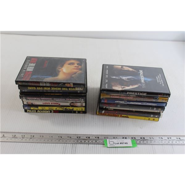 (17) DVDs - Police Academy 3, Frozen