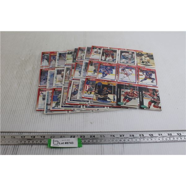 (9) Pages Hockey Cards