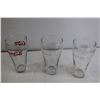 Image 4 : (3) Coca-Cola Glasses, Lampshade, Misc.