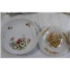 Image 2 : (4) Plates, Assorted Doilies and Cloths