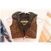 Image 5 : Kids Rain Jacket & Leather Bomber Vest - Size 5T