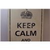 Image 2 : Keep Calm and Party On Wood Sign - 16"x28"