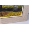 Image 2 : M. Graham Painting, Landscape - 28" x 22" - small dent in wood frame