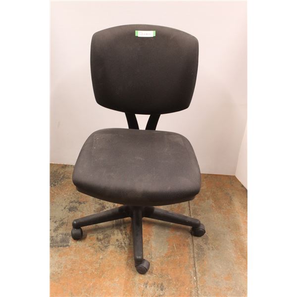 Black Rolling Swivel Office Chair