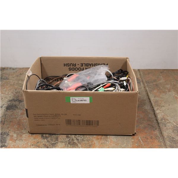 VGA Cable, S-Video Switch, Copper Wire, Internet Cable, etc.