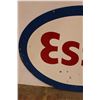 Image 2 : * Oval Porcelain Esso Dealer Sign - 36" x 50"