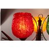 Image 2 : * Spaghetti Acrylic MCM Floral Lamp - Works, 31" High