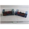 Image 1 : (2x Bid Price) Liberty Classics 1938 Pick-up Studebaker K10 Die Cast and 1979 Ford F Series Pickup D