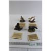 Image 1 : (4) Wildlife Preservation Trust International Sculpture Collection Pieces