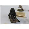 Image 2 : (4) Wildlife Preservation Trust International Sculpture Collection Pieces