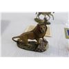 Image 2 : (2) Wildlife Preservation Trust International Sculpture Collection Pieces, (2) The Franklin Mint Ani