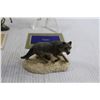 Image 3 : (2) Wildlife Preservation Trust International Sculpture Collection Pieces, (2) The Franklin Mint Ani