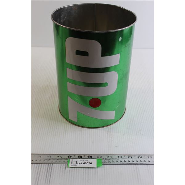 7 UP Wet & Wild Garbage Can